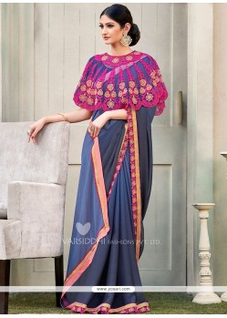 Blue Classic Designer Saree