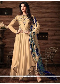 Embroidered Work Anarkali Suit