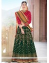 Banglori Silk Green Lehenga Choli