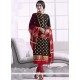 Black Churidar Designer Suit