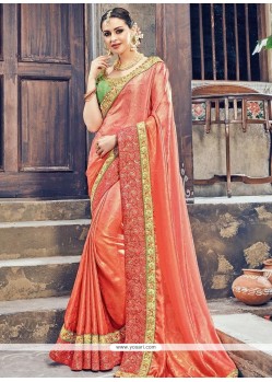 Art Silk Embroidered Work Designer Traditional Saree