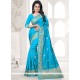 Blue Traditional Saree