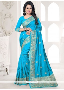 Blue Traditional Saree