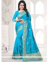 Blue Traditional Saree