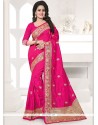 Art Silk Embroidered Work Designer Traditional Saree