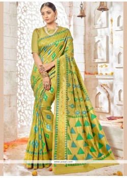 Art Silk Weaving Work Traditional Designer Saree