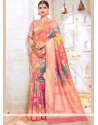 Art Silk Multi Colour Traditional Saree