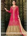 Resham Work Art Silk Long Choli Lehenga