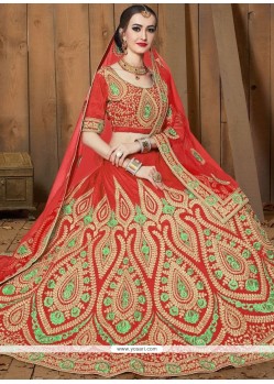 Embroidered Work Lehenga Choli