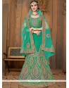 Sea Green Lehenga Choli