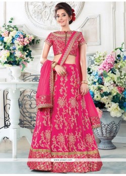 Hot Pink Lehenga Choli