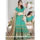 Raw Silk Sea Green Lehenga Choli