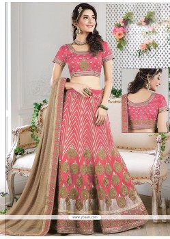 Raw Silk Lehenga Choli