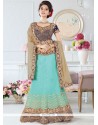 Art Silk Embroidered Work Lehenga Choli