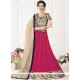 Embroidered Work Hot Pink Lehenga Choli