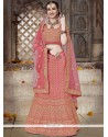 Banarasi Silk Pink Lehenga Choli