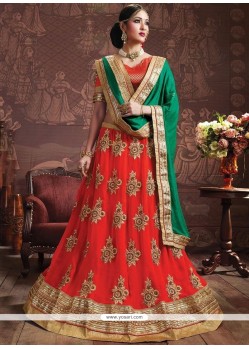 Faux Georgette Lehenga Choli