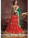 Faux Georgette Lehenga Choli