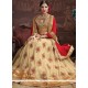 Beige Embroidered Work Lehenga Choli