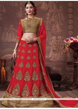 Faux Georgette Lehenga Choli