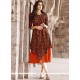 Print Work Party Wear Kurti