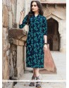 Print Work Party Wear Kurti