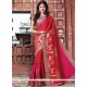 Patch Border Work Designer Traditional Saree