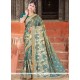 Art Silk Patch Border Work Designer Traditional Saree