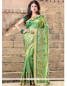 Art Silk Embroidered Work Traditional Designer Saree