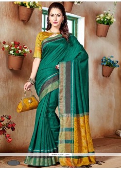 Weaving Work Designer Traditional Saree