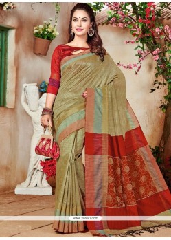 Weaving Work Art Silk Designer Traditional Saree