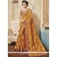 Patch Border Work Art Silk Designer Traditional Saree