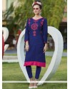 Embroidered Work Party Wear Kurti