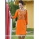 Embroidered Work Cotton Party Wear Kurti