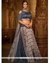 Net Multi Colour A Line Lehenga Choli