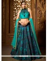 Net Cutdana Work A Line Lehenga Choli