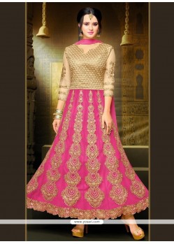 Lace Work Anarkali Suit