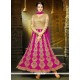 Art Silk Embroidered Work Anarkali Suit