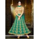 Art Silk Zari Work Anarkali Suit