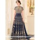 Resham Work Floor Length Anarkali Suit