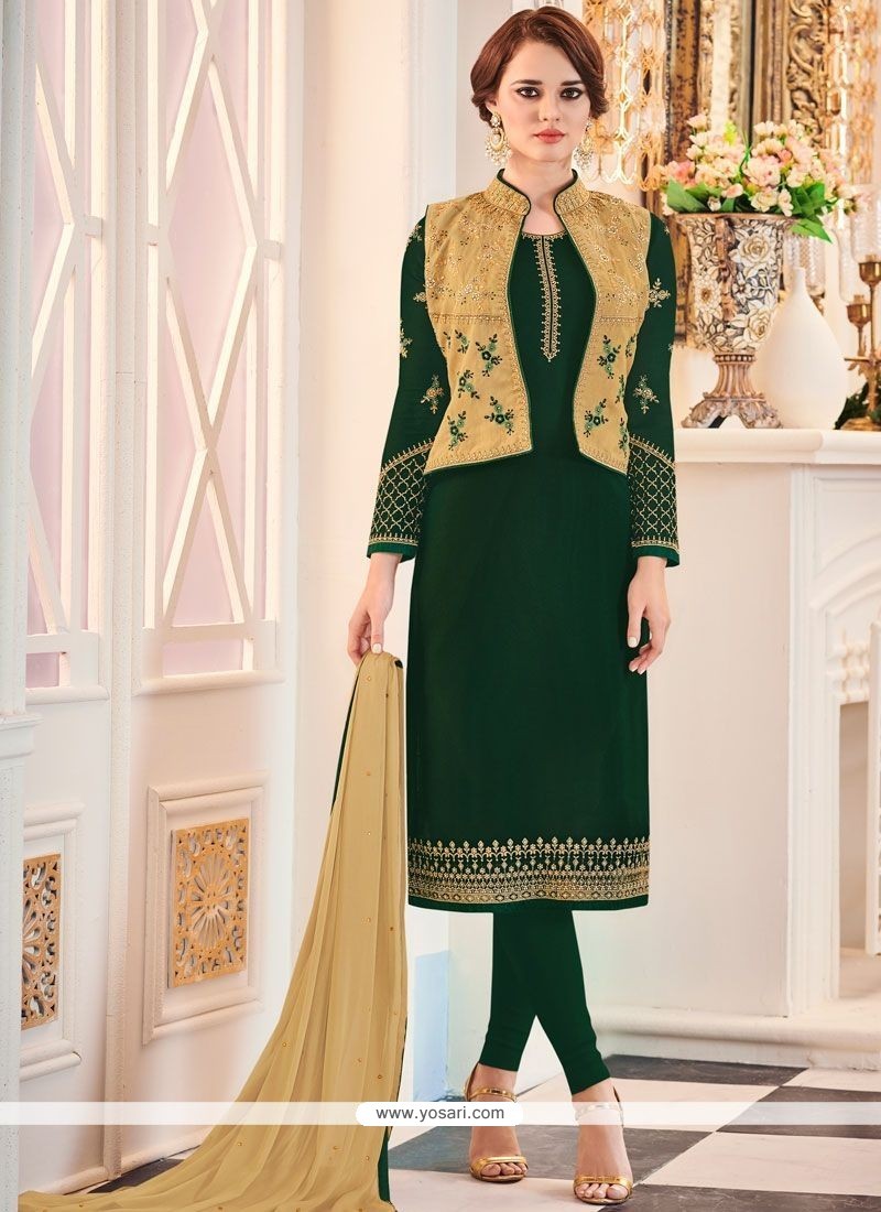 Jacket Style Salwar- Buy Jacket Style Salwar Kameez Online