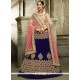 Velvet Resham Work A Line Lehenga Choli