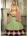 Art Silk Resham Work A Line Lehenga Choli