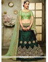 Velvet A Line Lehenga Choli