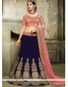 Embroidered Work A Line Lehenga Choli