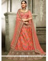 Art Silk A Line Lehenga Choli