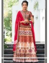 Multi Colour Lace Work Lehenga Choli