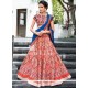 Multi Colour Art Silk Lehenga Choli