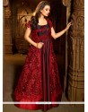 Net Resham Work Readymade Suit