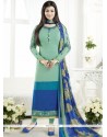 Ayesha Takia Faux Crepe Churidar Designer Suit